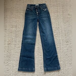 PAIGE Dark Blue Jeans